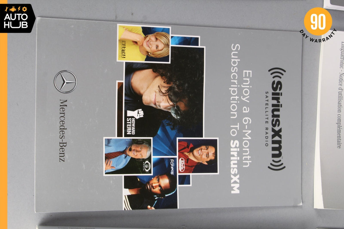 2011 Mercedes-Benz W221 S400 Owner's Manual Book Set OEM - photo 9