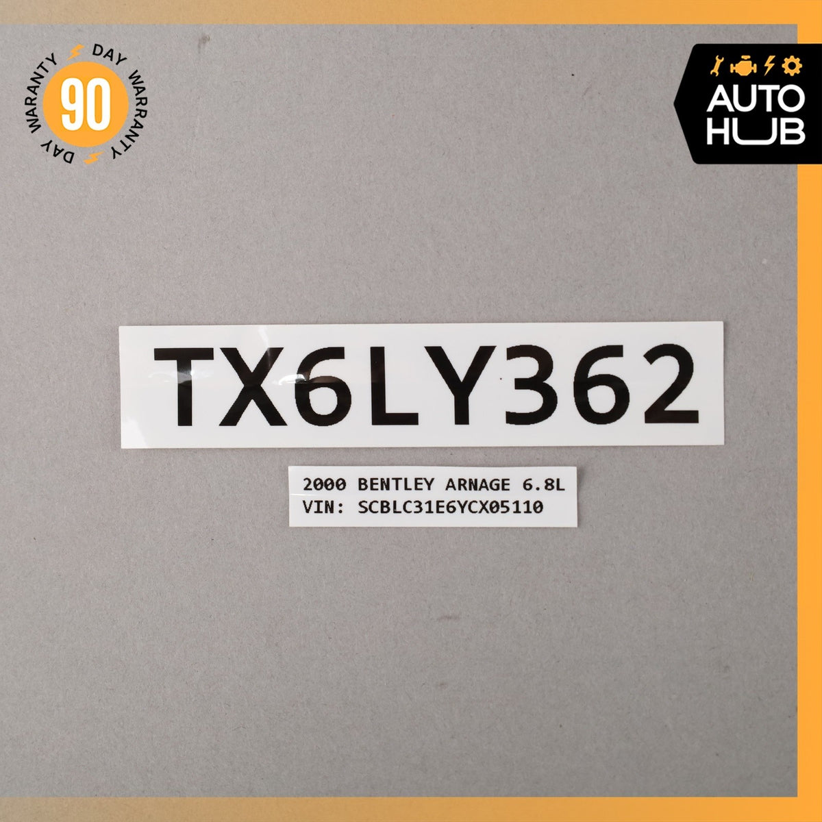 99-04 Bentley Arnage Hood Radiator Grille Grill White OEM 30k - photo 23