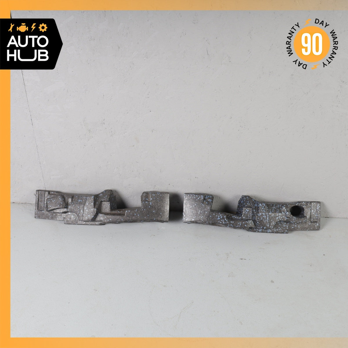 10-16 Mercedes W212 E350 E400 Front Left & Right Bumper Impact Absorber Set OEM - photo 1