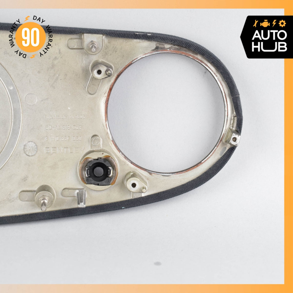 03-13 Bentley Continental GTC GT Right Dashboard Dash Trim Bezel Wood OEM 52k - photo 10