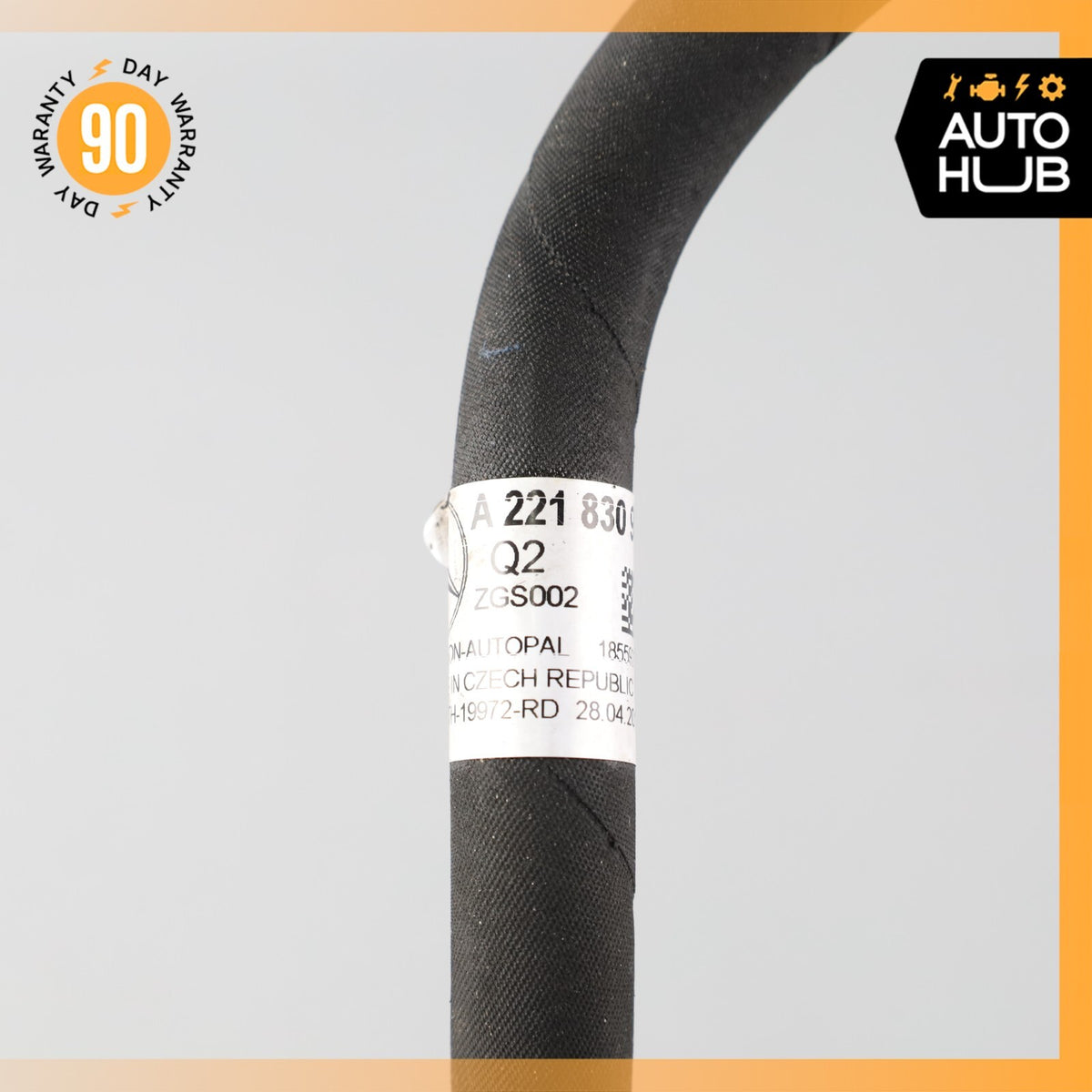 11-14 Mercedes W221 S63 CL63 AMG S550 AC Air Conditioning Hose Pipe Line OEM - photo 7