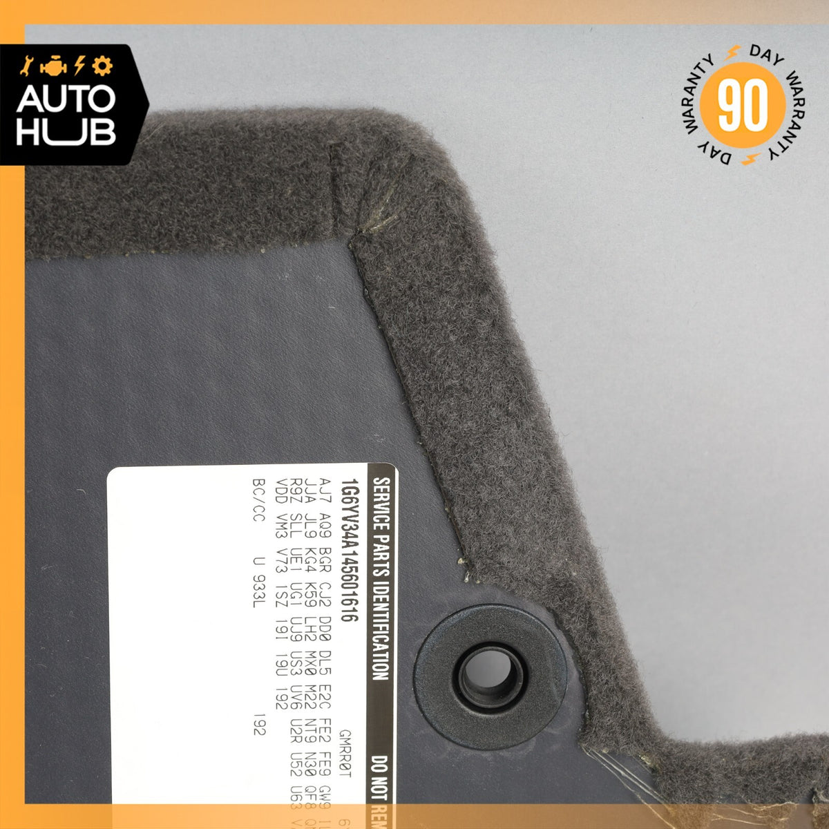 04-09 Cadillac XLR Rear Trunk Lid Right Passenger Side Cover Panel OEM - photo 8