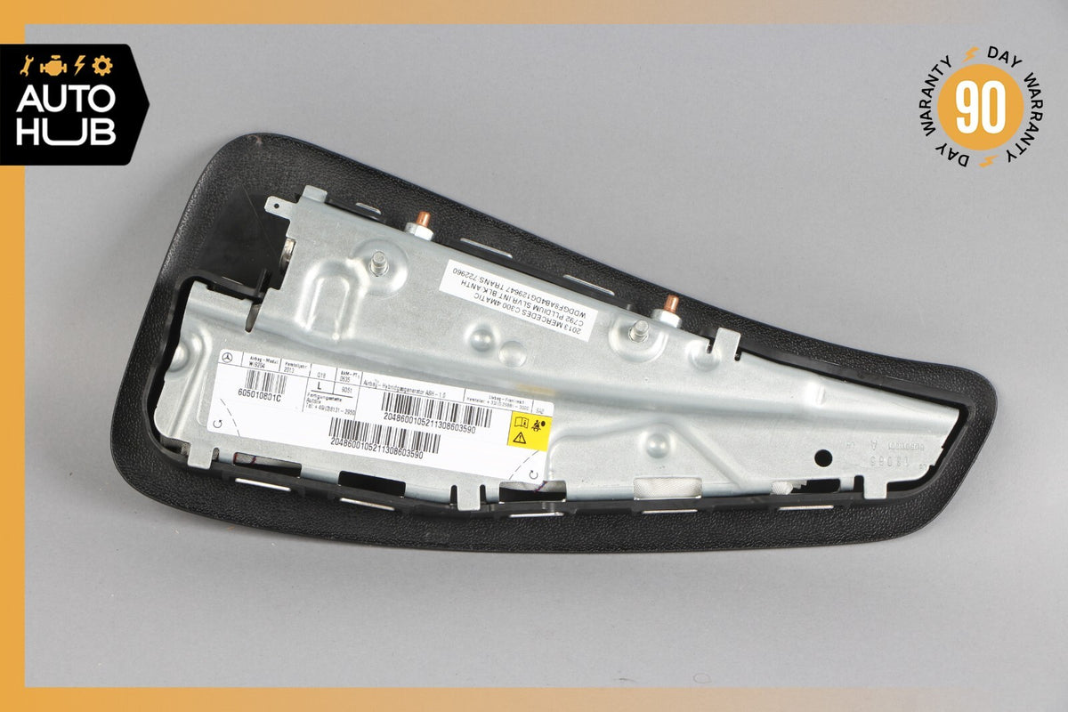 08-15 Mercedes W204 C300 GLK350 Seat Airbag Air Bag SRS Front Left Black OEM - photo 6