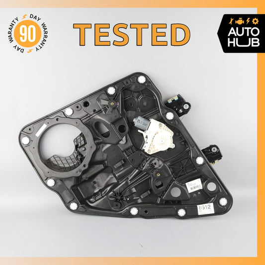 11-18 Porsche Cayenne 958 Hybrid S Rear Right Side Door Window Regulator OEM - photo 1