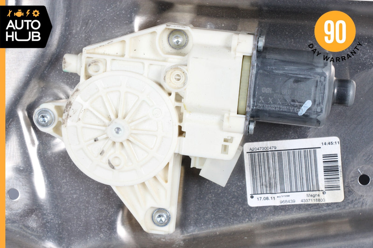 08-16 Mercedes W204 C350 C250 E400 Rear Right Side Door Window Regulator OEM - photo 5
