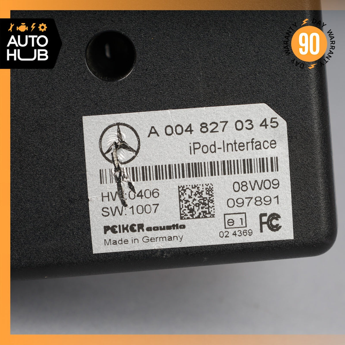 08-11 Mercedes W204 C300 C250 iPod iPhone Interface Multimedia Audio Control OEM - photo 7