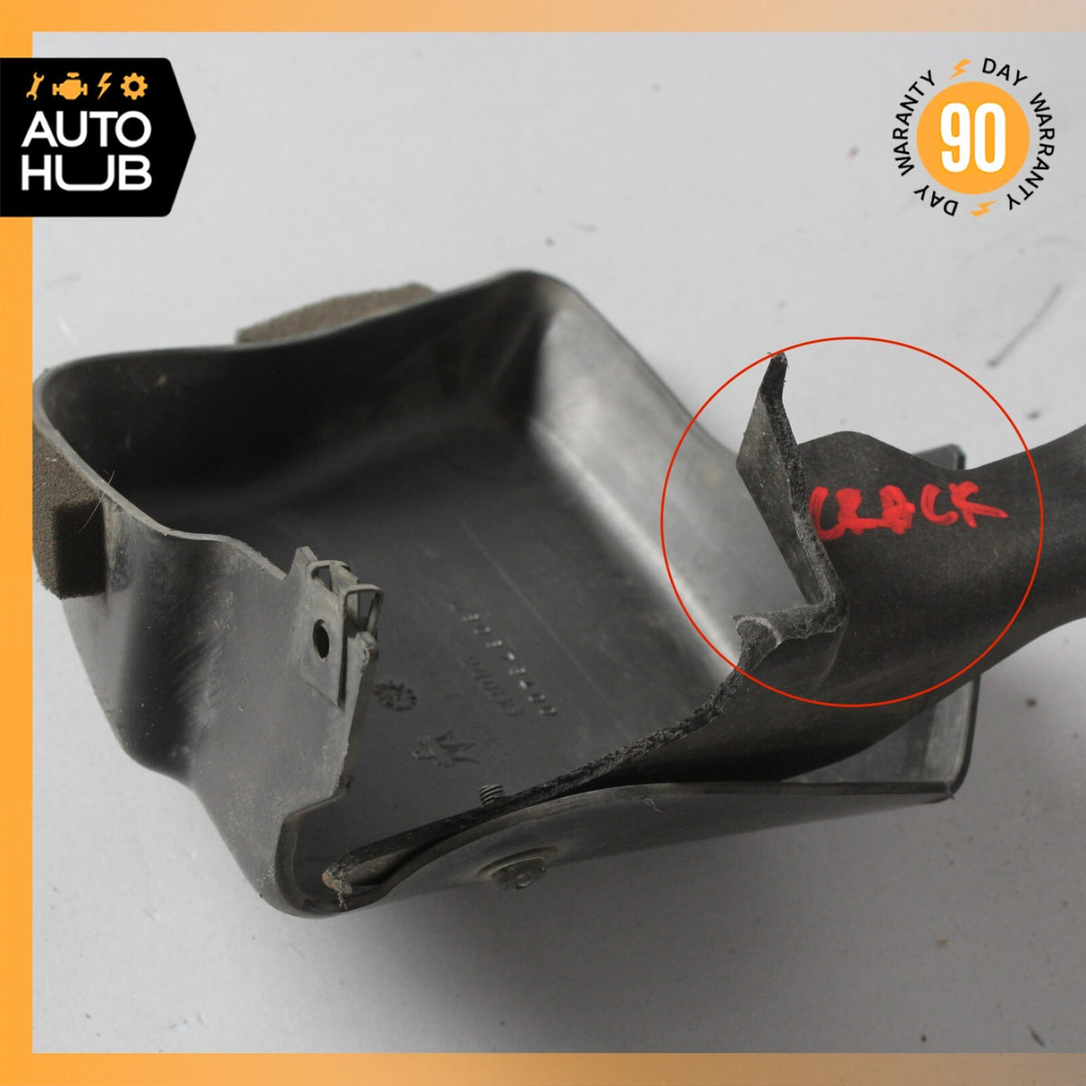 09-13 Maserati Quattroporte S M139 4.7L Radiator Support Baffle Air Duct OEM - photo 7