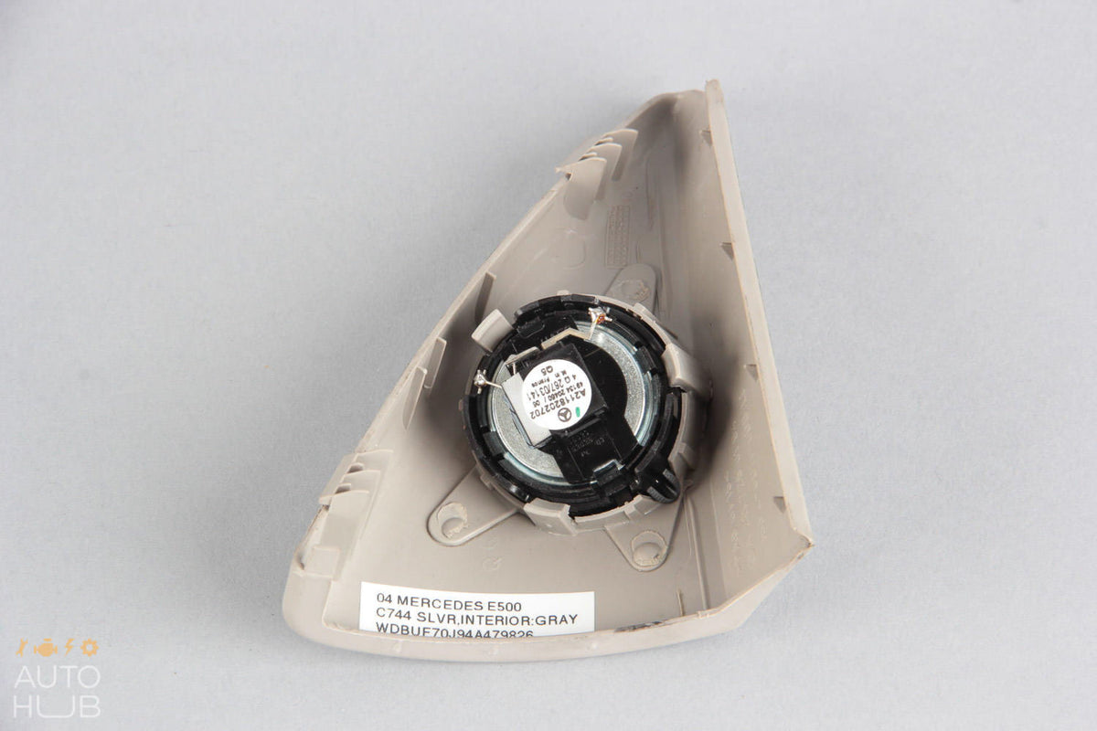 03-09 Mercedes W211 E320 E500 Left Driver Side Tweeter Speaker Cover Grey OEM - photo 7