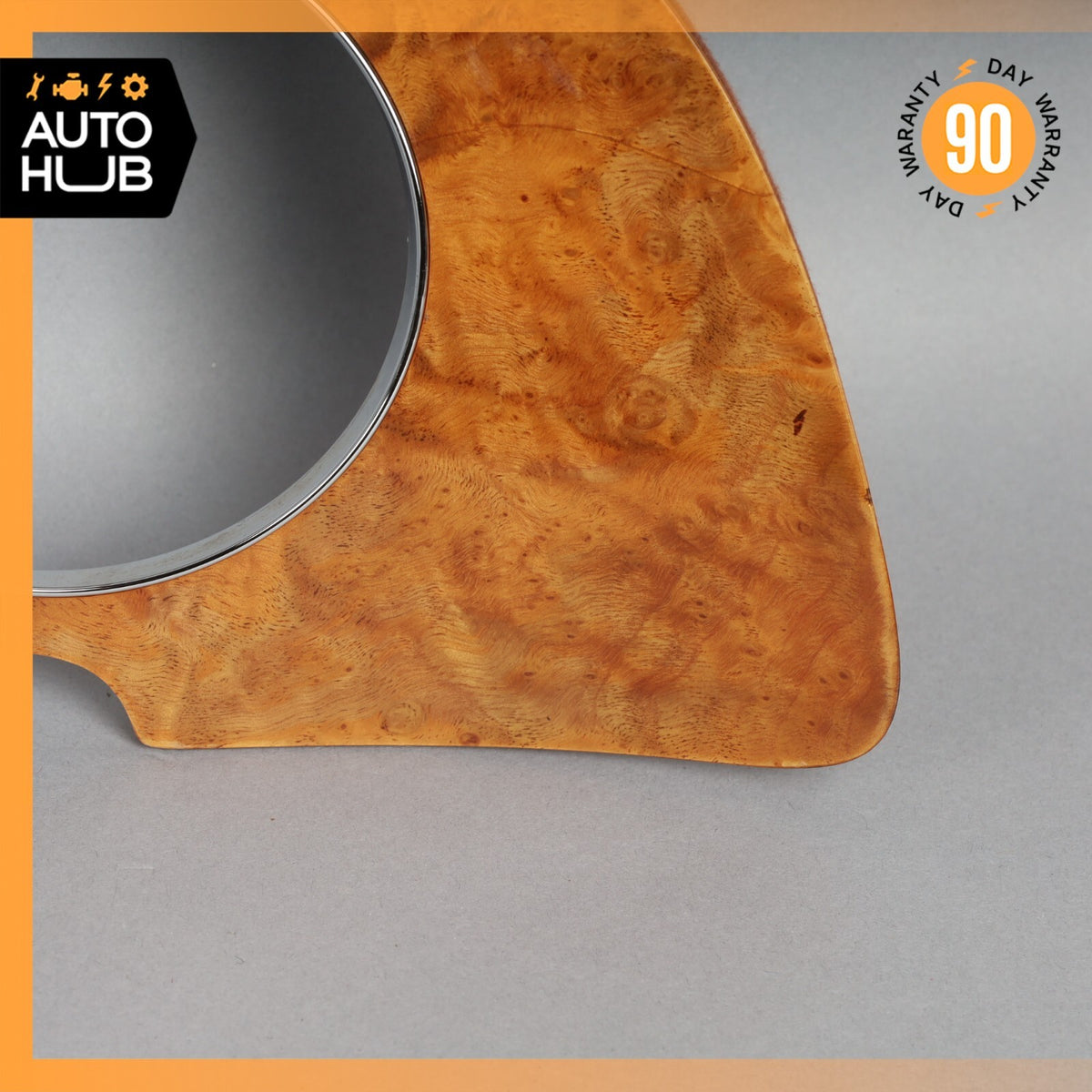 03-13 Bentley Continental GT GTC Dash Panel Speedometer Bezel Trim Wood OEM - photo 6