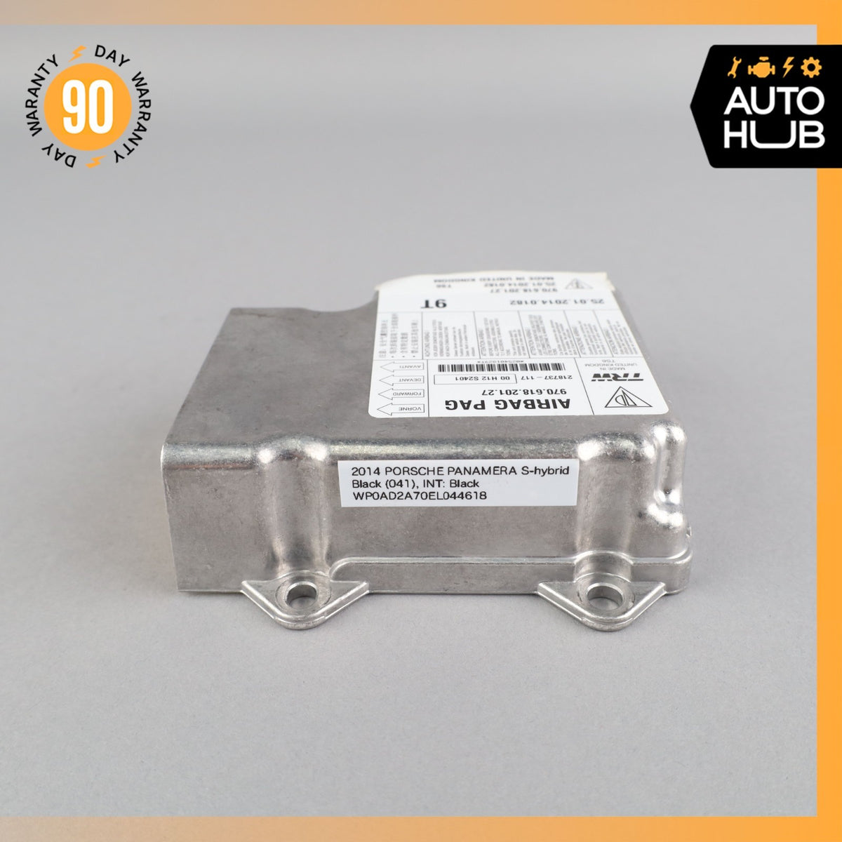 Porsche Panamera 970 Hybrid S Airbag Air Bag Sensor SRS Control Module OEM 86k - photo 2