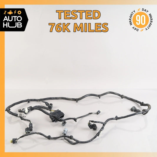 13-17 LR Range Rover L494 Rear Bumper Wiring Wire Harness GK6215B484DA OEM 76k - photo 1