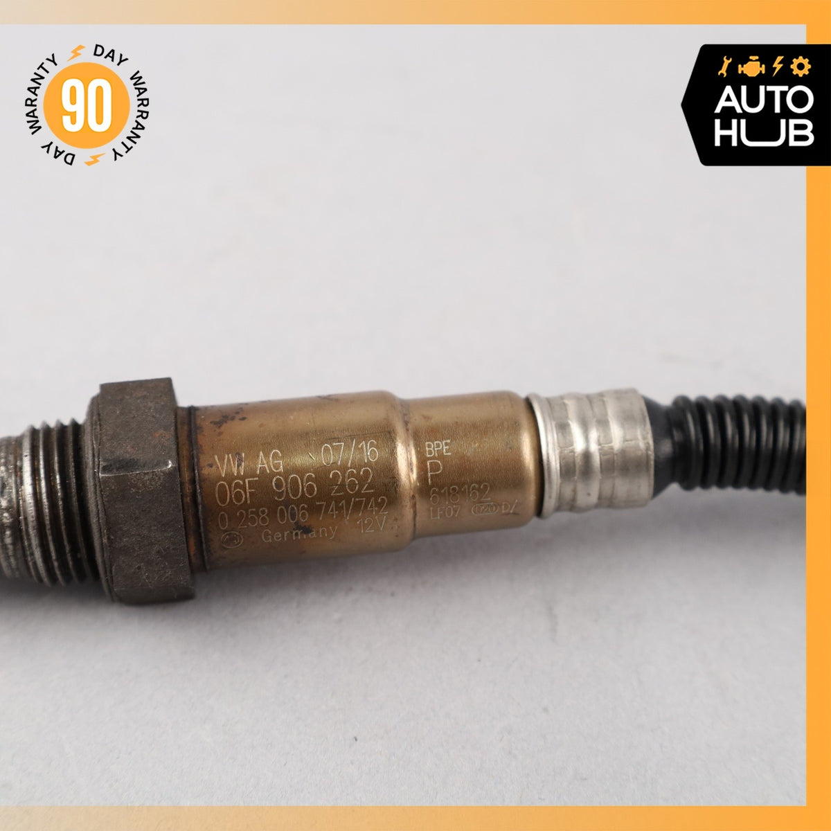 Audi 8R Q5 Oxygen O2 Heat Wire Lambda Sensor 06F906262P Set OEM - photo 12