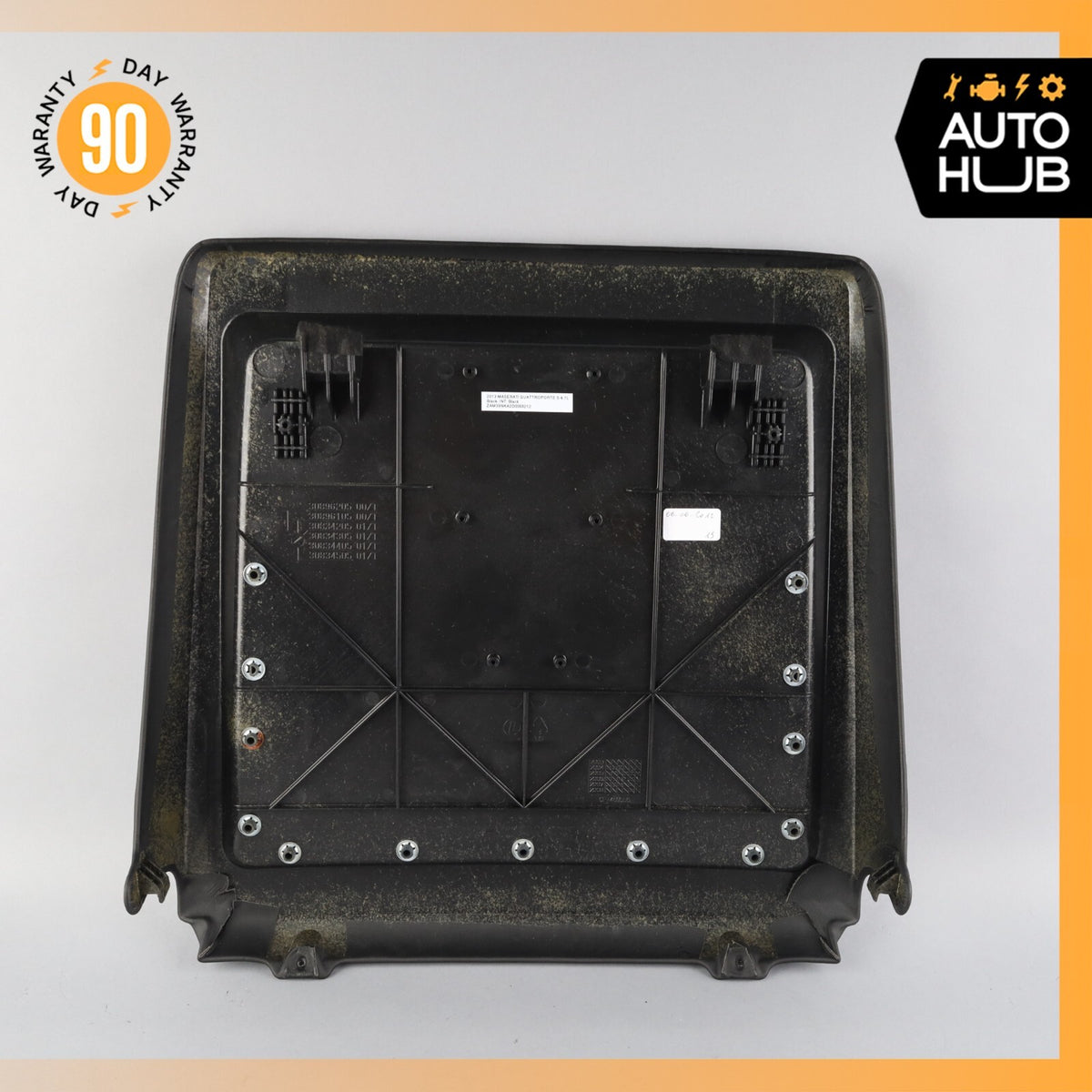 09-13 Maserati Quattroporte Back Panel Seat Cover Front Left or Right Side OEM - photo 6