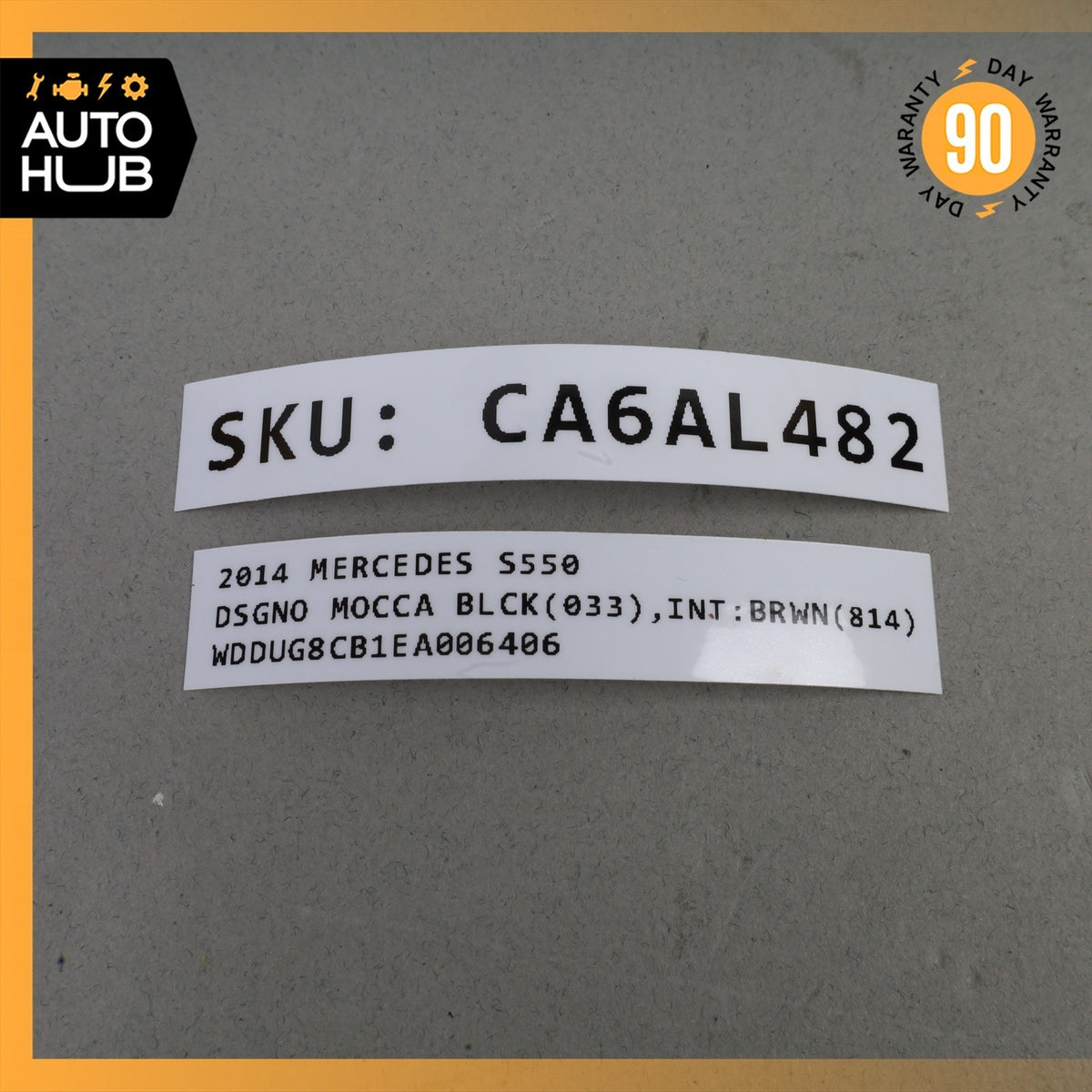 14-17 Mercedes W222 S550 S65 AMG Front Right Seat Occupancy Mat Sensor SRS OEM - photo 16
