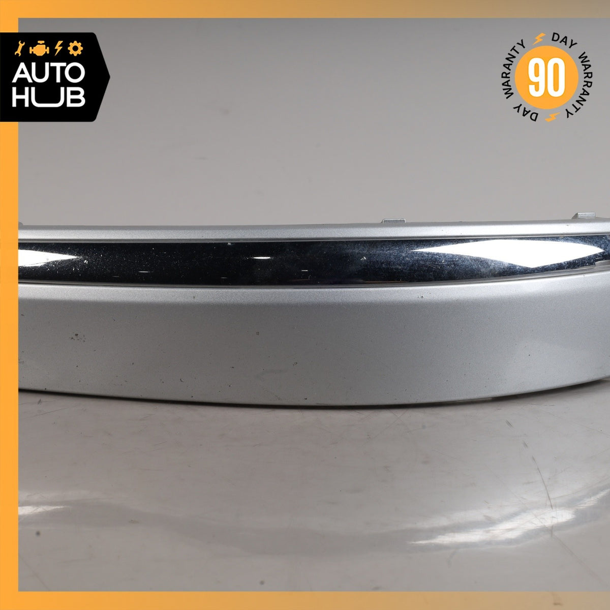 03-06 Mercedes W211 E320 E500 E55 AMG Front Left Side Bumper Molding Trim OEM - photo 4