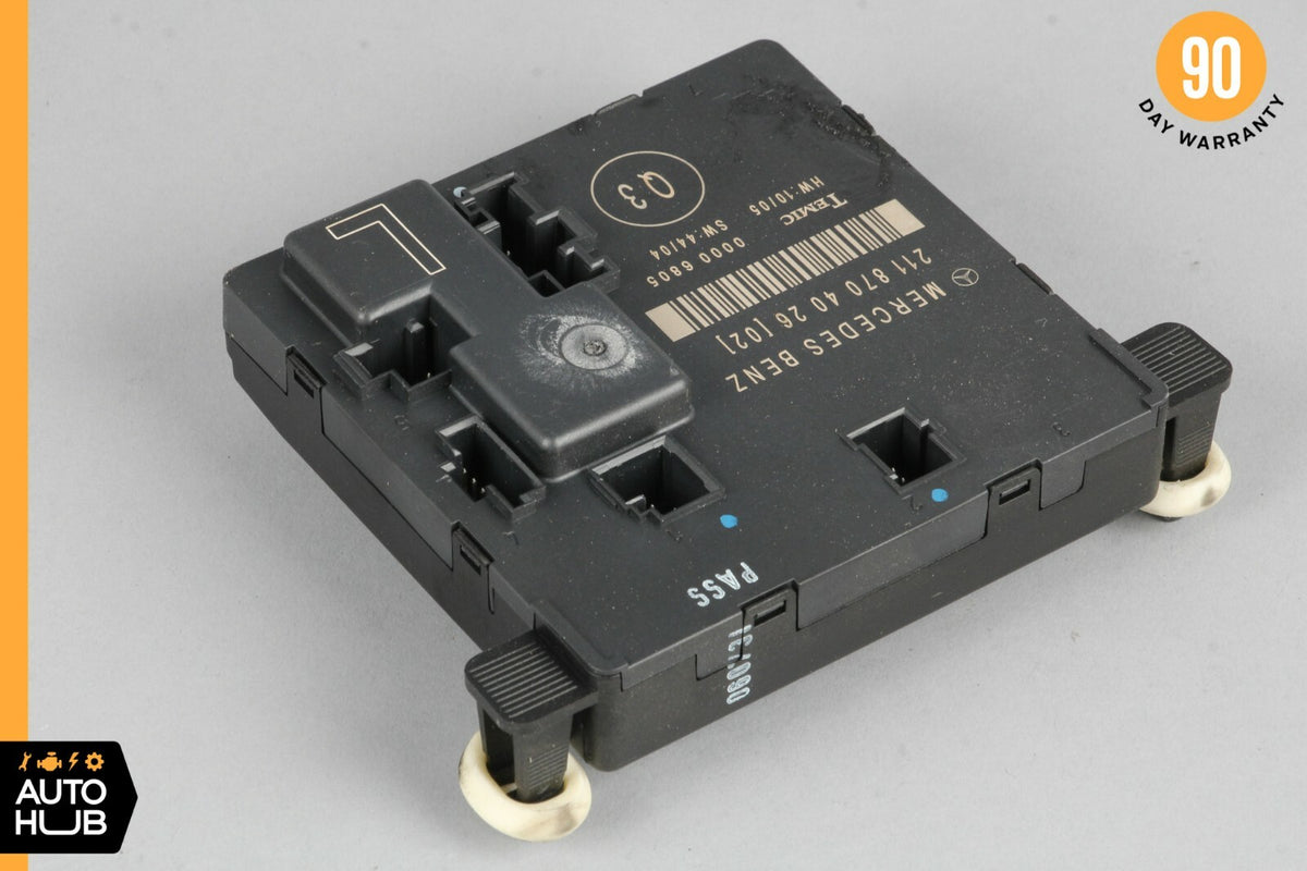 07-09 Mercedes W211 E320 E350 E550 Rear Left Door Control Module 2118704026 OEM - photo 2