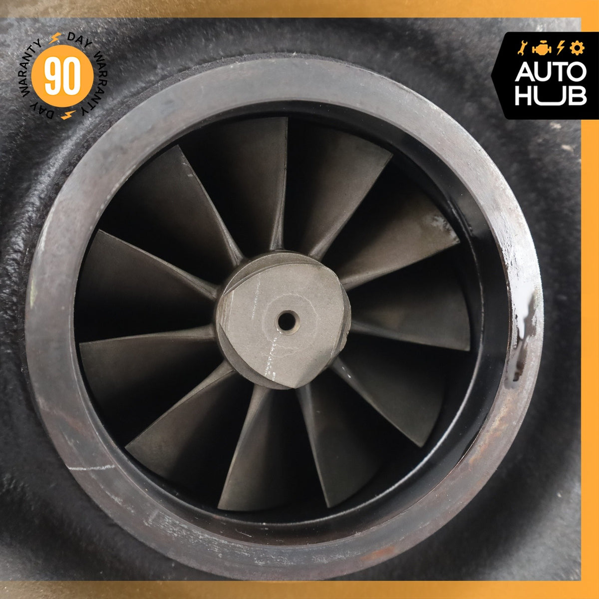99-02 Bentley Arnage Azure 6.8L V8 Turbo Turbocharger w/ Wastegate Actuator OEM - photo 12
