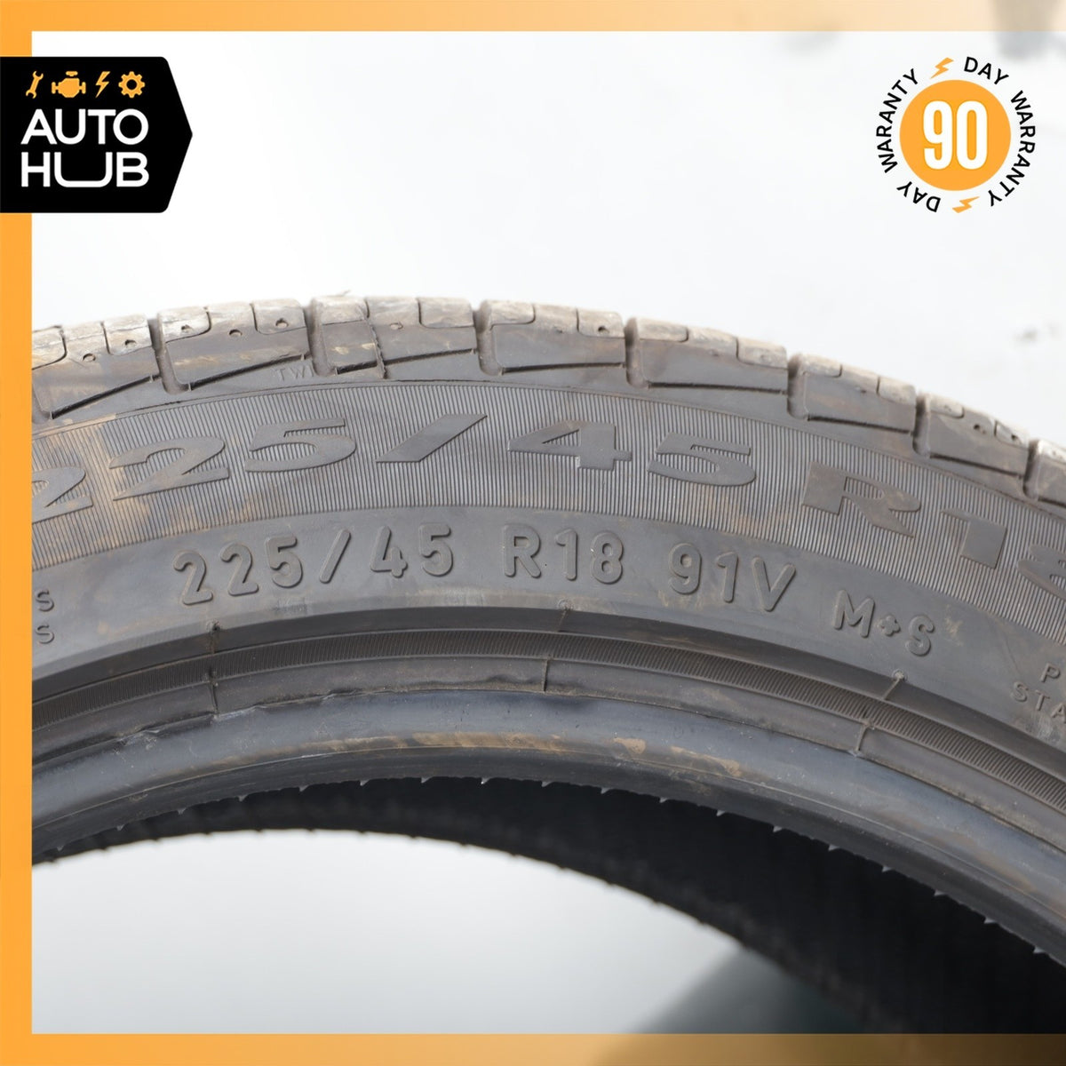 225/45R18 Pirelli Cinturato P7 All Season Run Flat 225 45 18' 91V Tire Set of 2 - photo 12