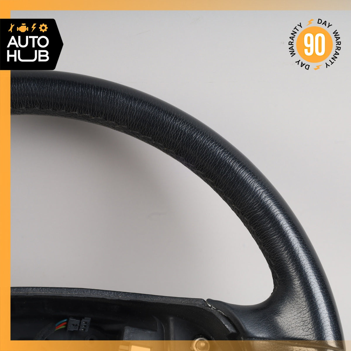 06-09 Mercedes W211 E350 CLS550 E550 CLS500 Steering Wheel 2194601603 Black OEM - photo 10