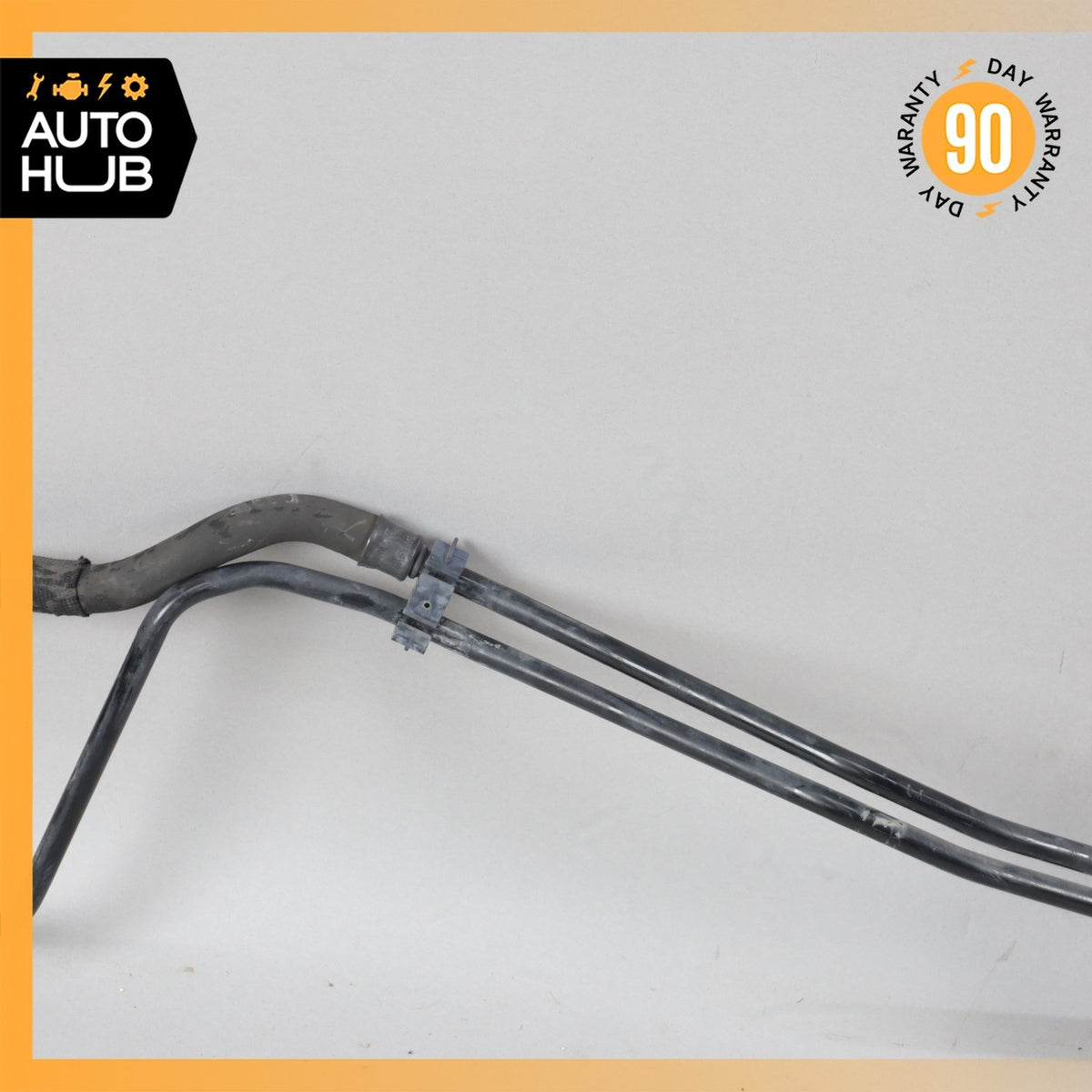 07-08 Mercedes W221 S600 CL600 Power Steering Oil Cooler Radiator w/ Lines OEM - photo 5