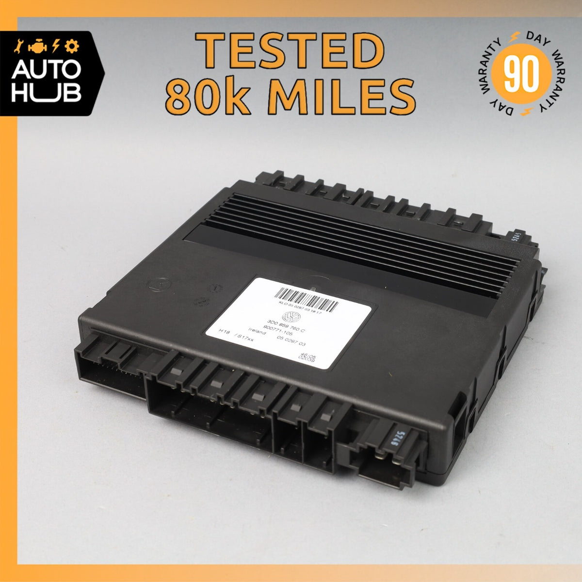 06-13 Bentley Continental Flying Spur Front Left Seat Control Module OEM 80k - photo 1