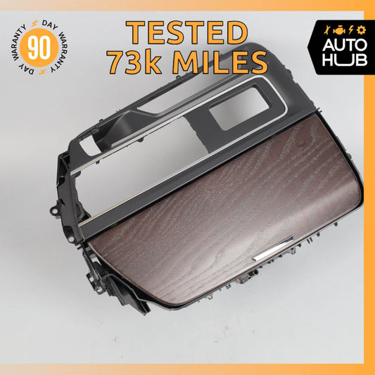 17-20 Maserati Levante S M161 Center Console Trim Cup Holder Wood OEM 73k - photo 1