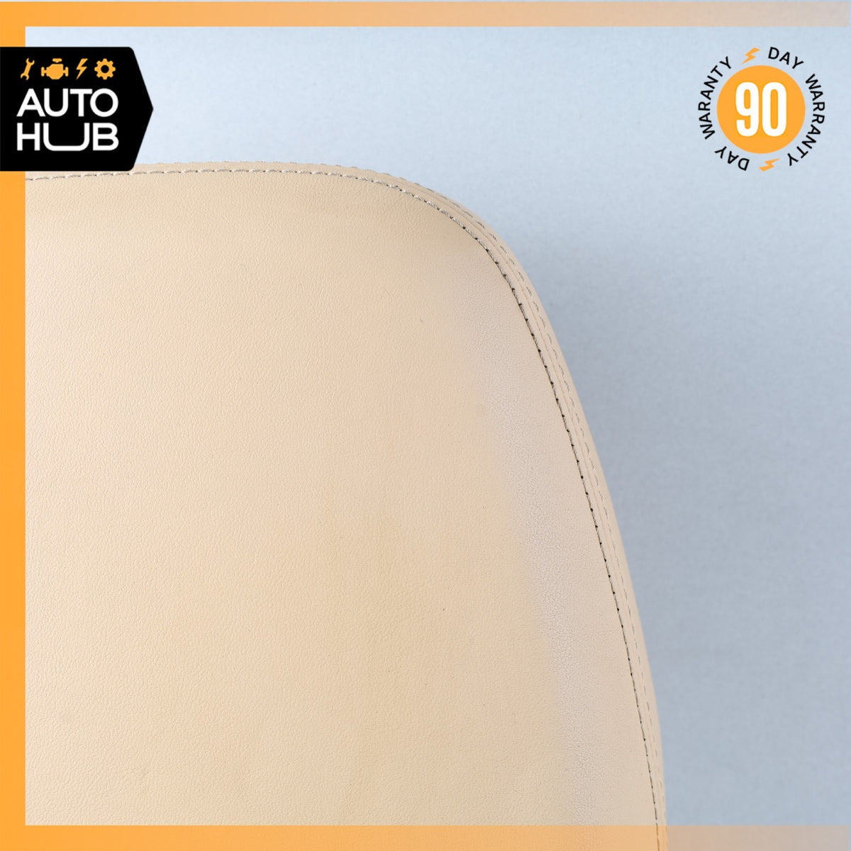 Porsche Cayenne 958 Front Right Headrest Head Rest Beige 95852191202 OEM - photo 3