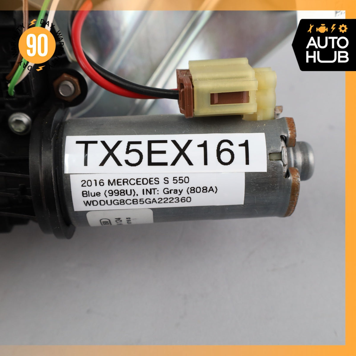 14-20 Mercedes W222 S550 C300 Trunk Lid Power Opener Motor Mechanism OEM - photo 15