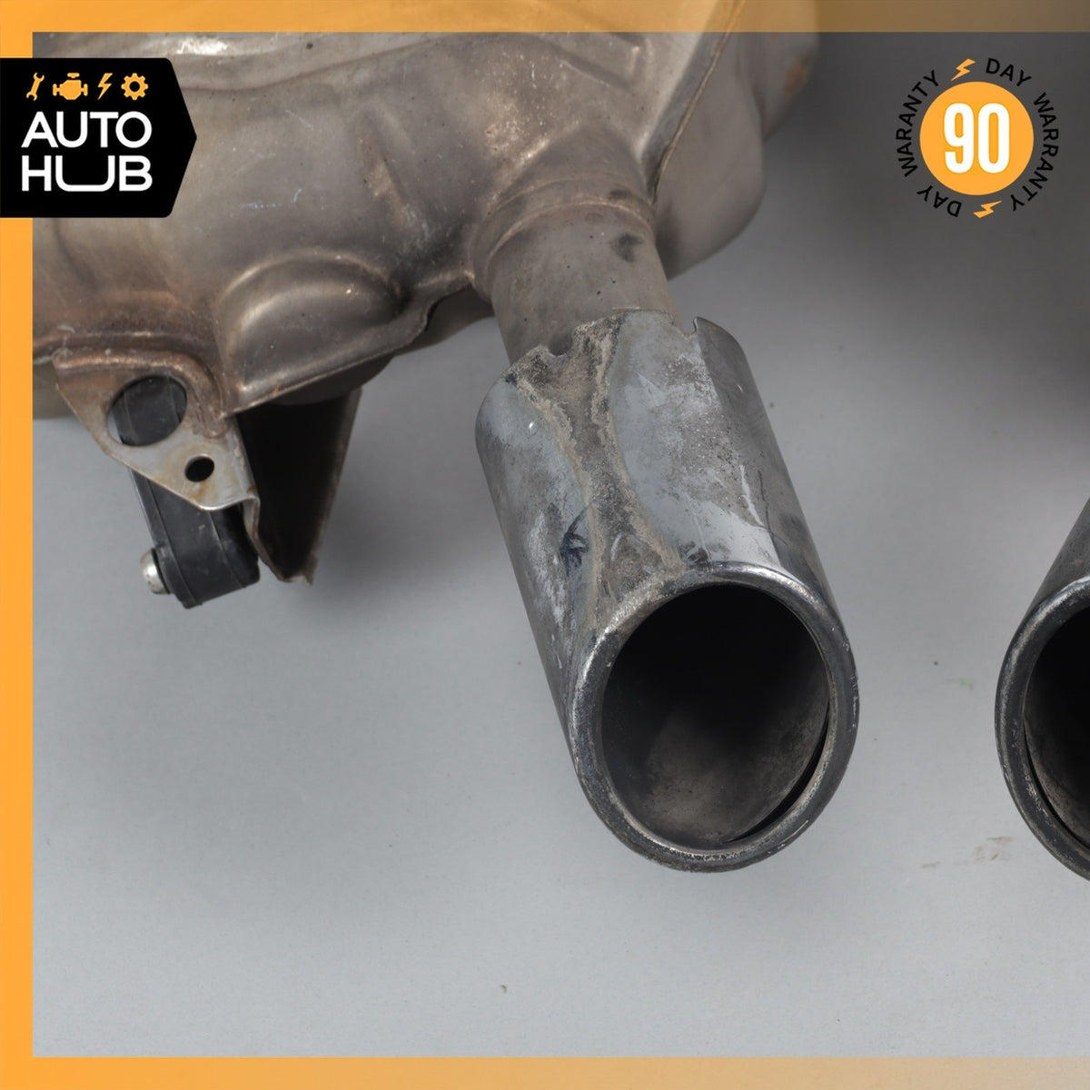 12-15 Audi 4G8  A7 A6 3.0L V6 Left & Right Exhaust Muffler Mufflers Tips OEM - photo 16