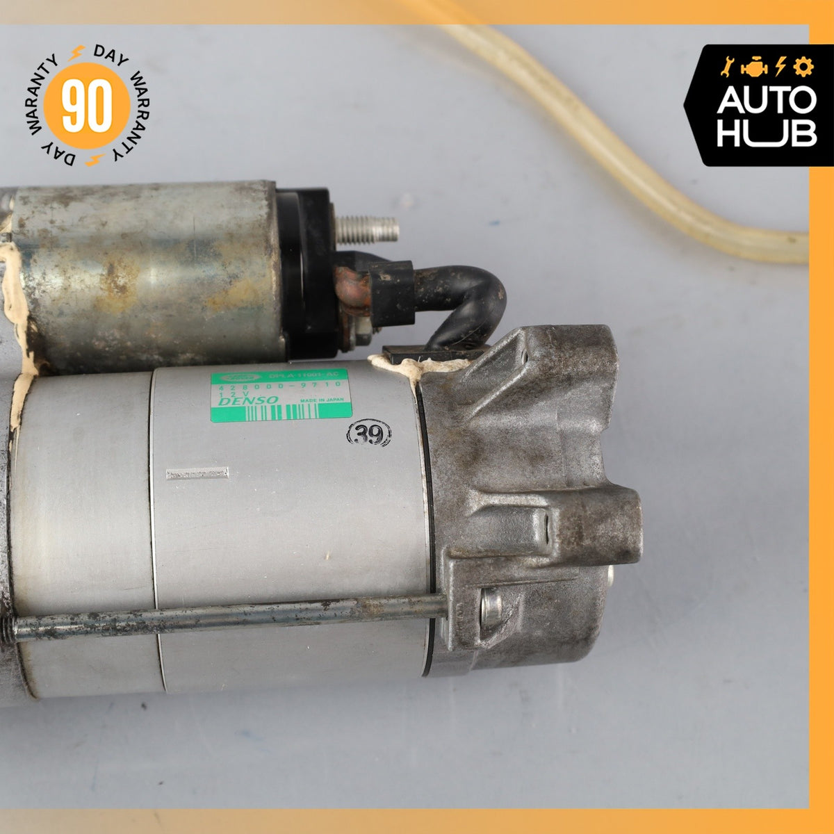 13-16 LR Range Rover L405 L494 Engine Motor Starter DPLA11001AC OEM - photo 4
