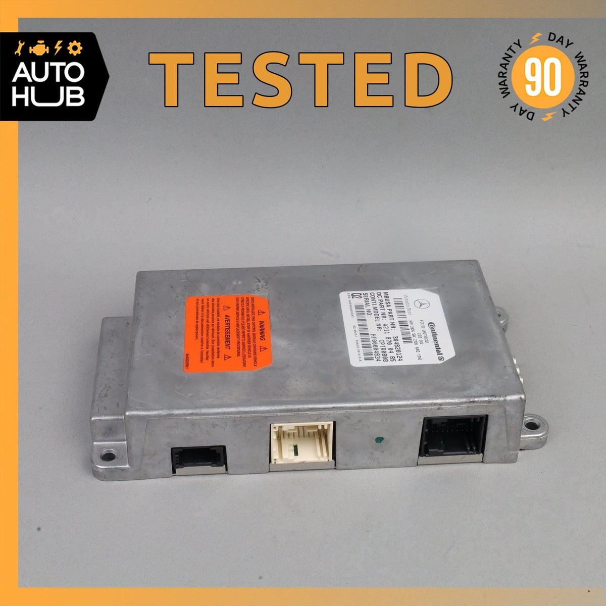 00-06 Mercedes W215 CL500 CL600 CL55 AMG Communication Control Module OEM - photo 1
