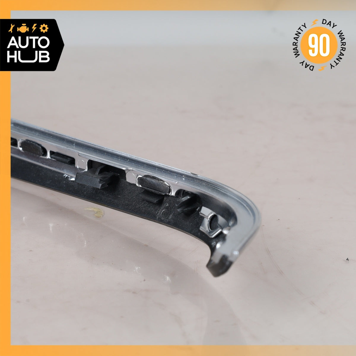 14-20 Mercedes W222 S63 AMG S600 Front Left Side Door Panel Trim Piano Black OEM - photo 6