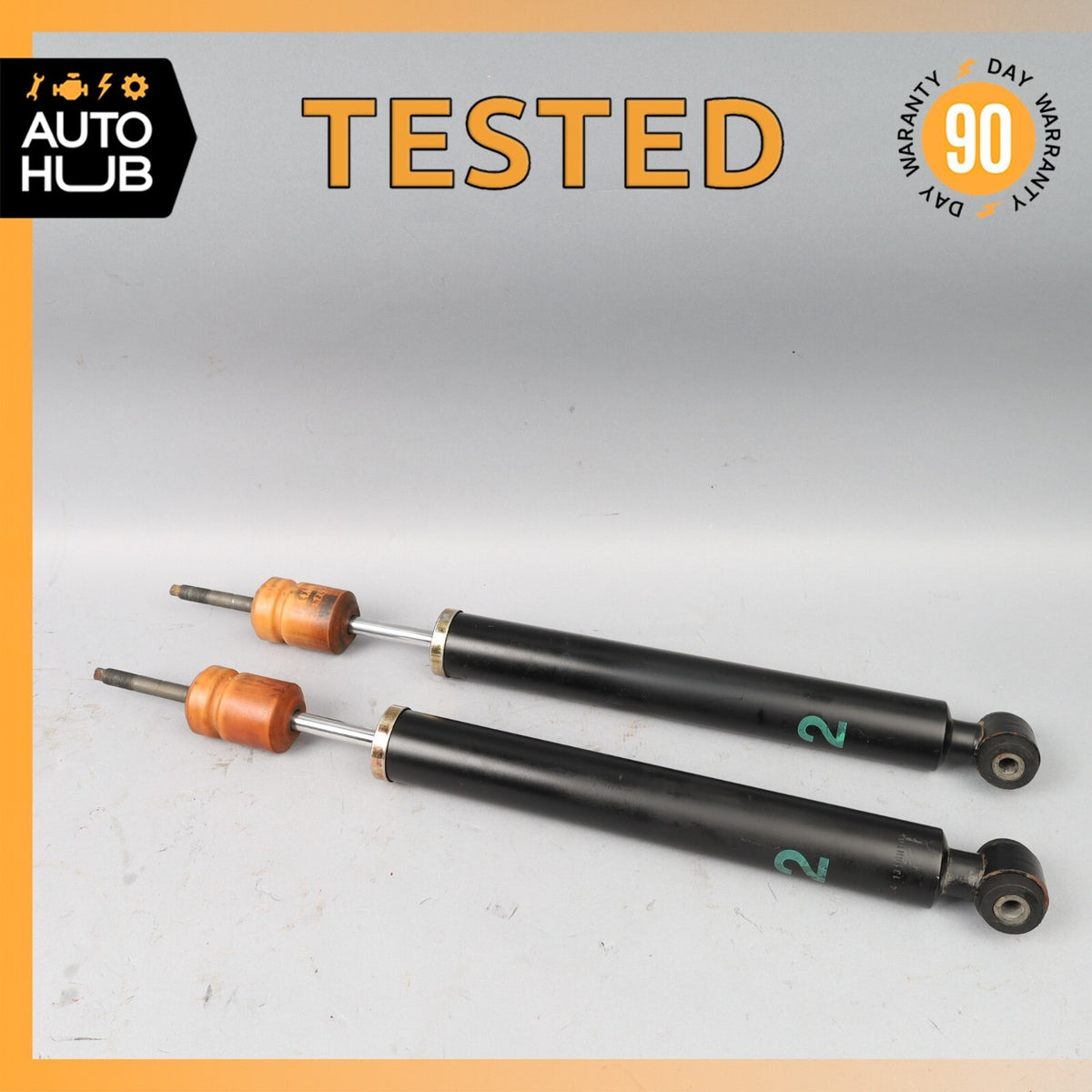 99-02 Mercedes R129 SL500 SL600 Rear Left and Right Shock Strut Absorber Set OEM - photo 1