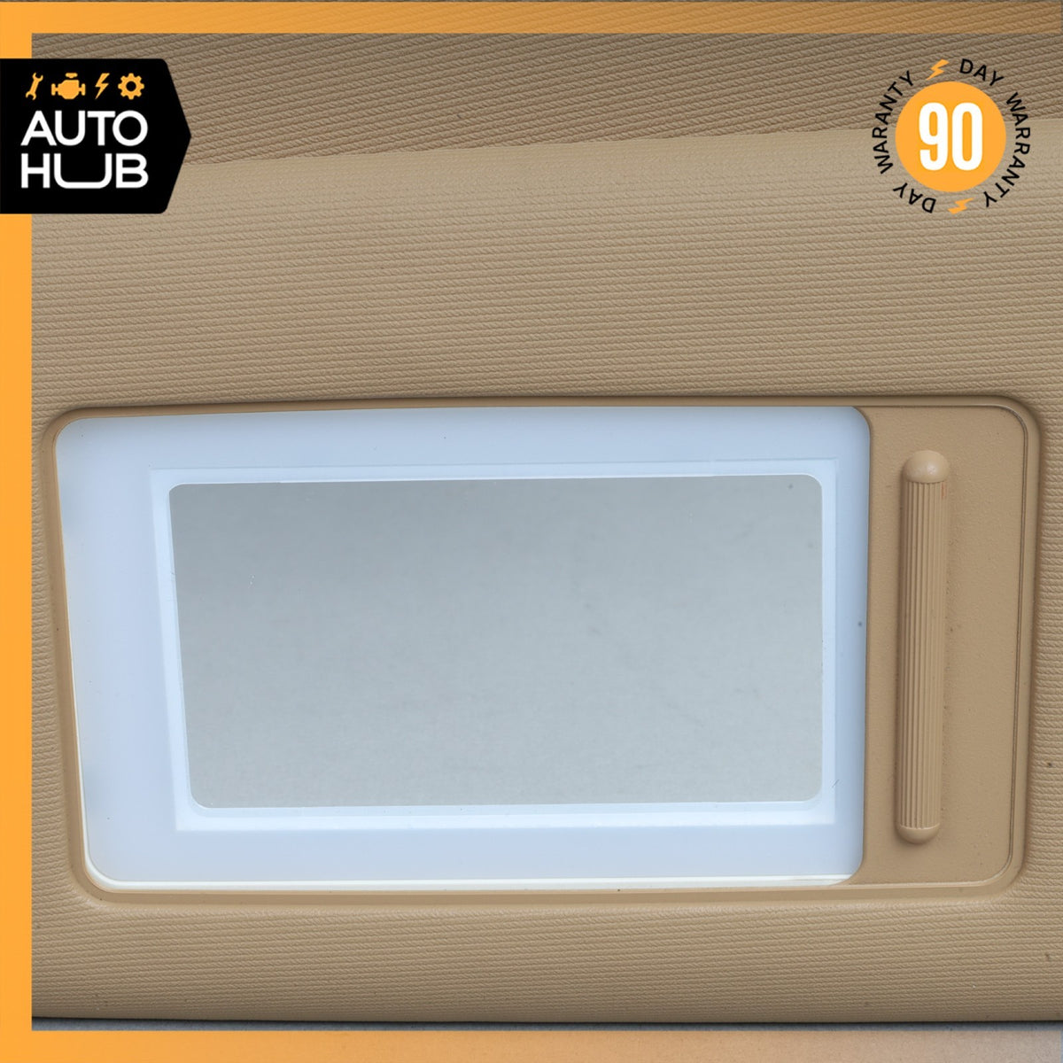 15-18 Porsche Cayenne 958 Sun Visor Sunvisor Front Left Luxor Beige OEM - photo 2