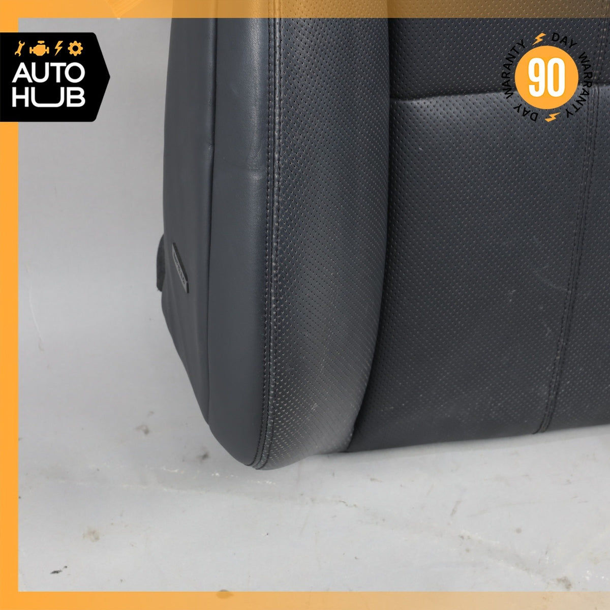 07-09 Mercedes W221 S600 Front Right Side Seat Upper Cushion Exclusive Black OEM - photo 7