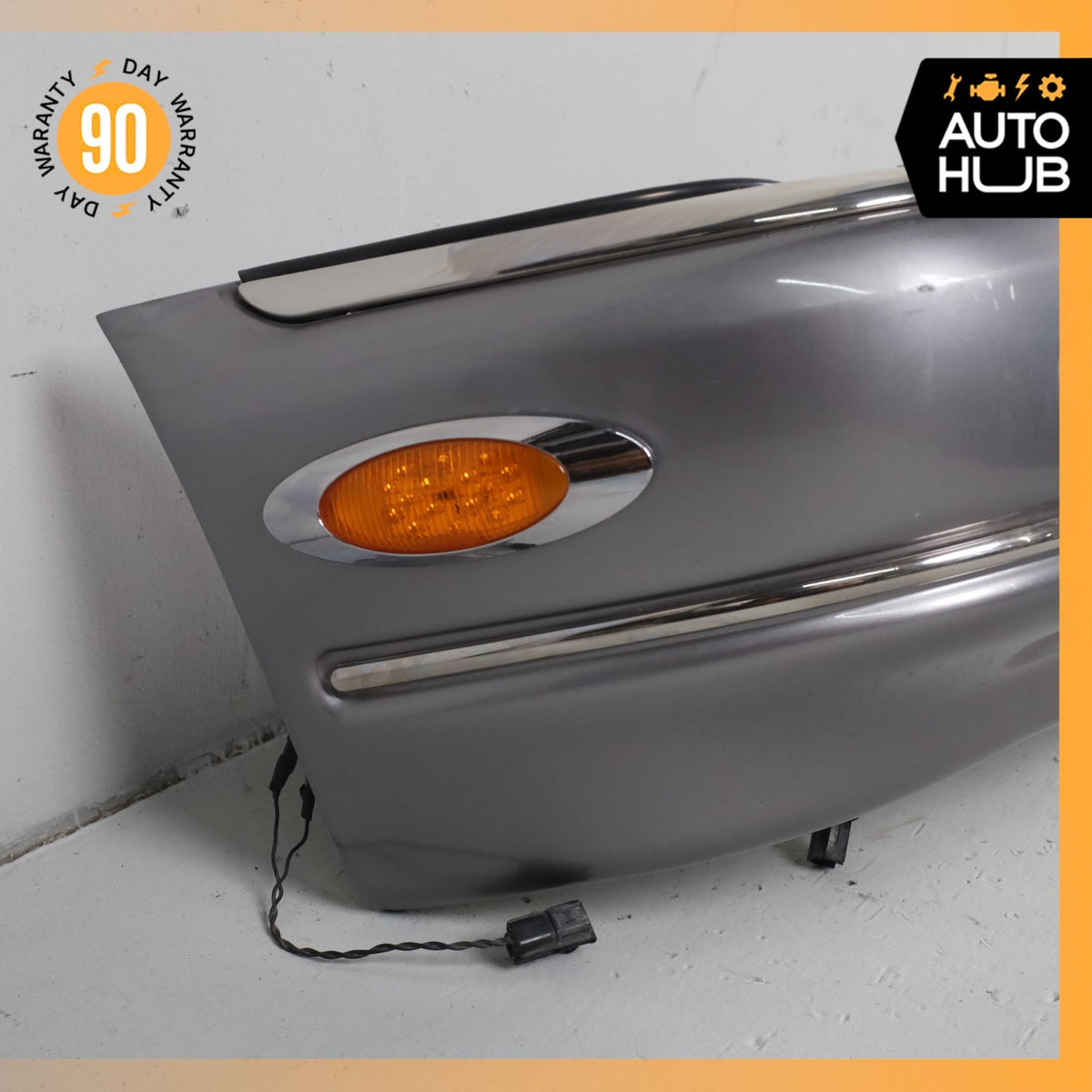 00-02 Rolls Royce Silver Seraph Front Bumper Cover Assembly Silver OEM - photo 2