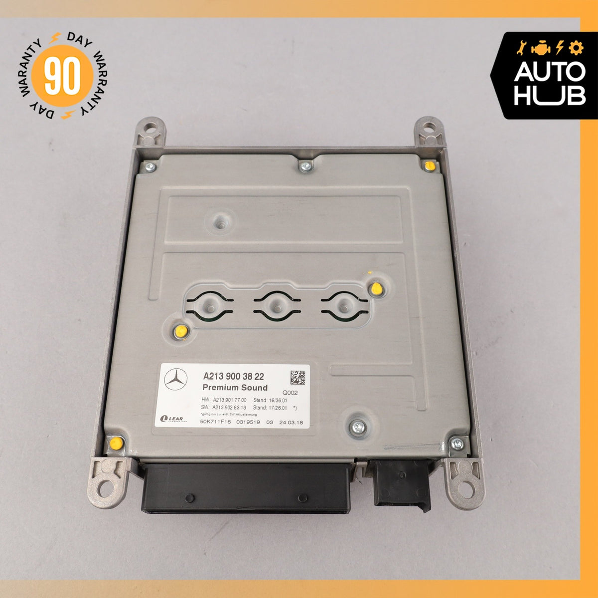 18-21 Mercedes W222 S450 E300 CLS450 Burmester ASK Sound Amplifier Assembly OEM - photo 8