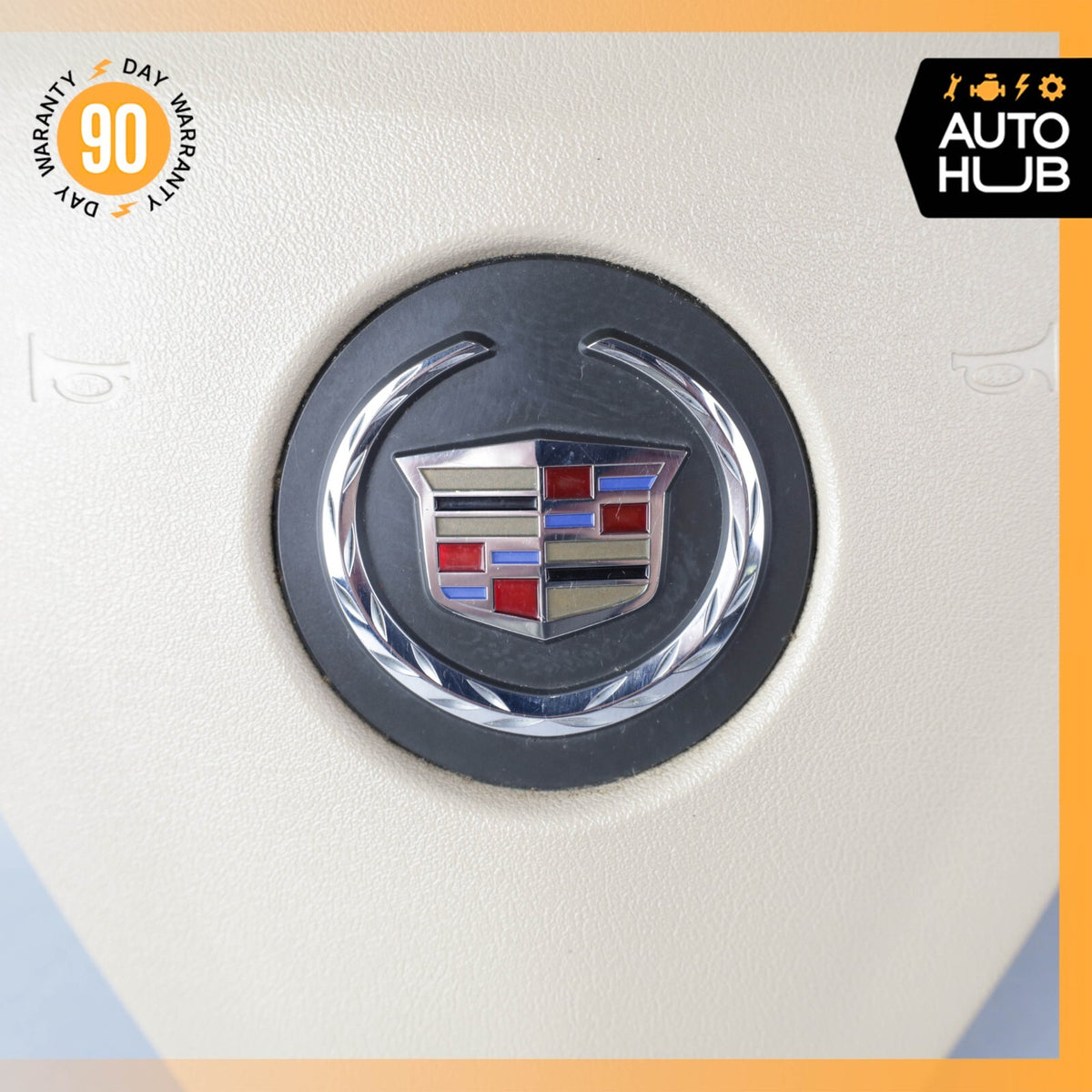 04-07 Cadillac XLR Driver Steering Wheel Airbag Beige 15782241 OEM 70k - photo 4