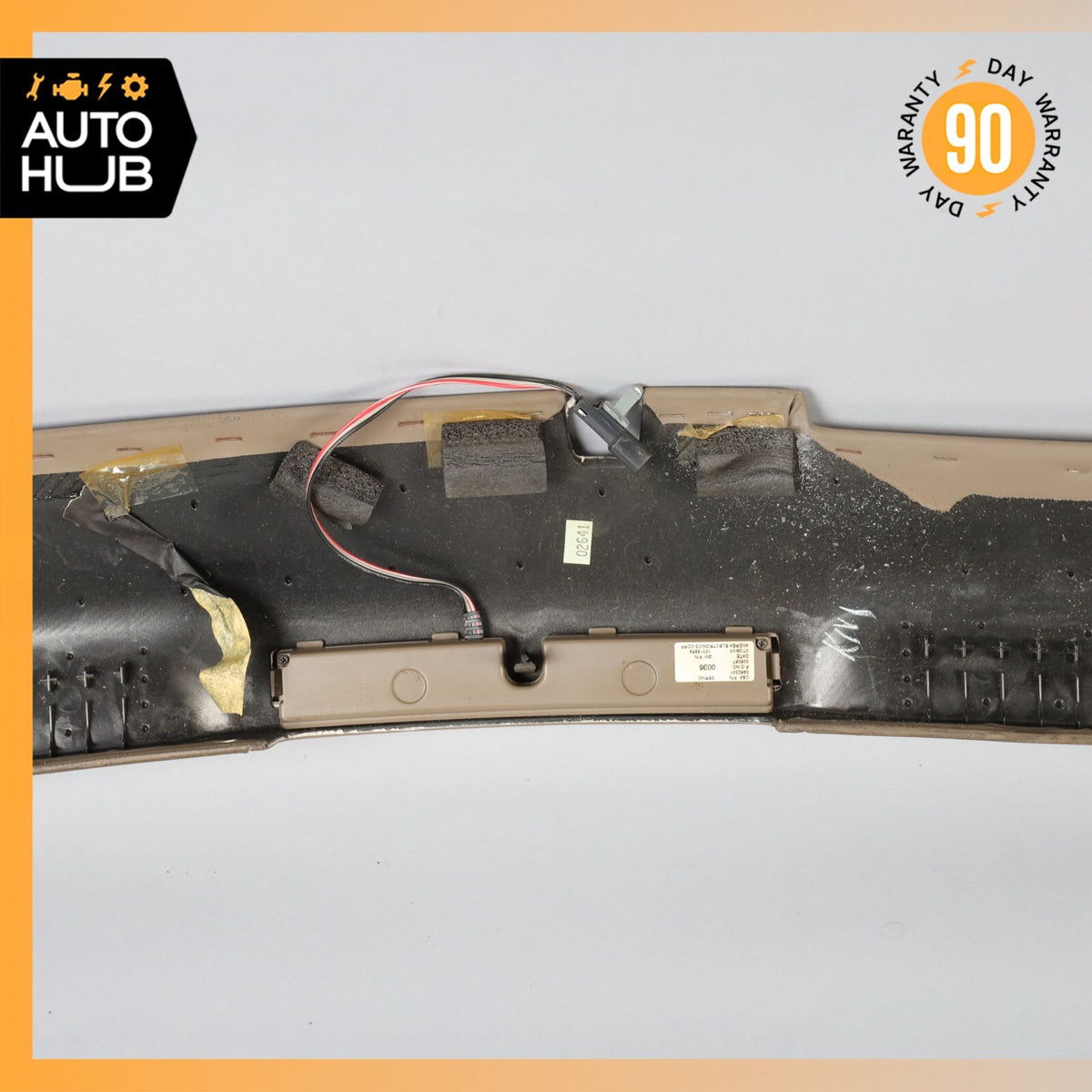 04-05 Cadillac XLR Front Top Upper Headliner Trim Panel Beige 10352597 OEM - photo 11
