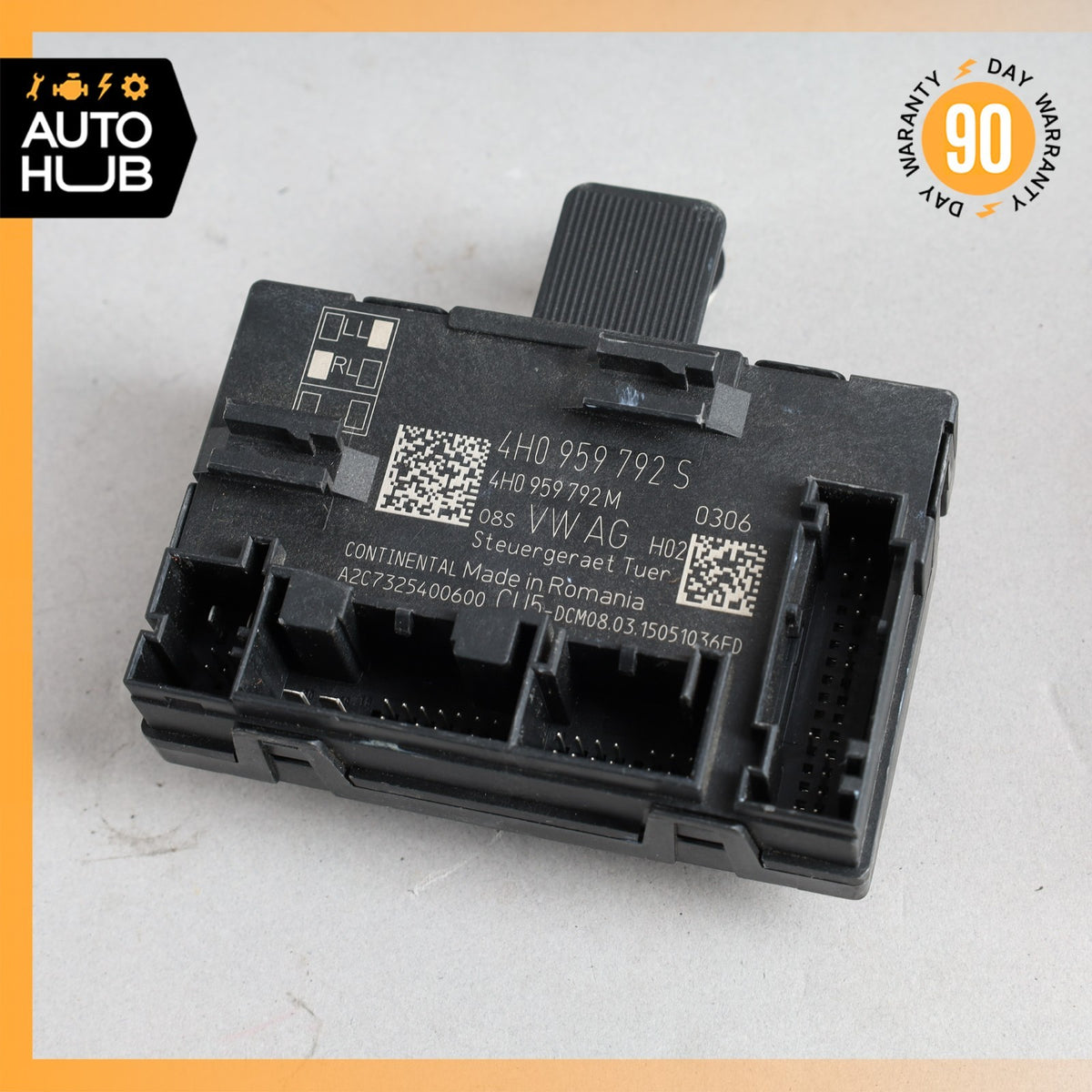Porsche Cayenne 958 Front Right Door Control Module Unit 4H0959792S OEM - photo 1