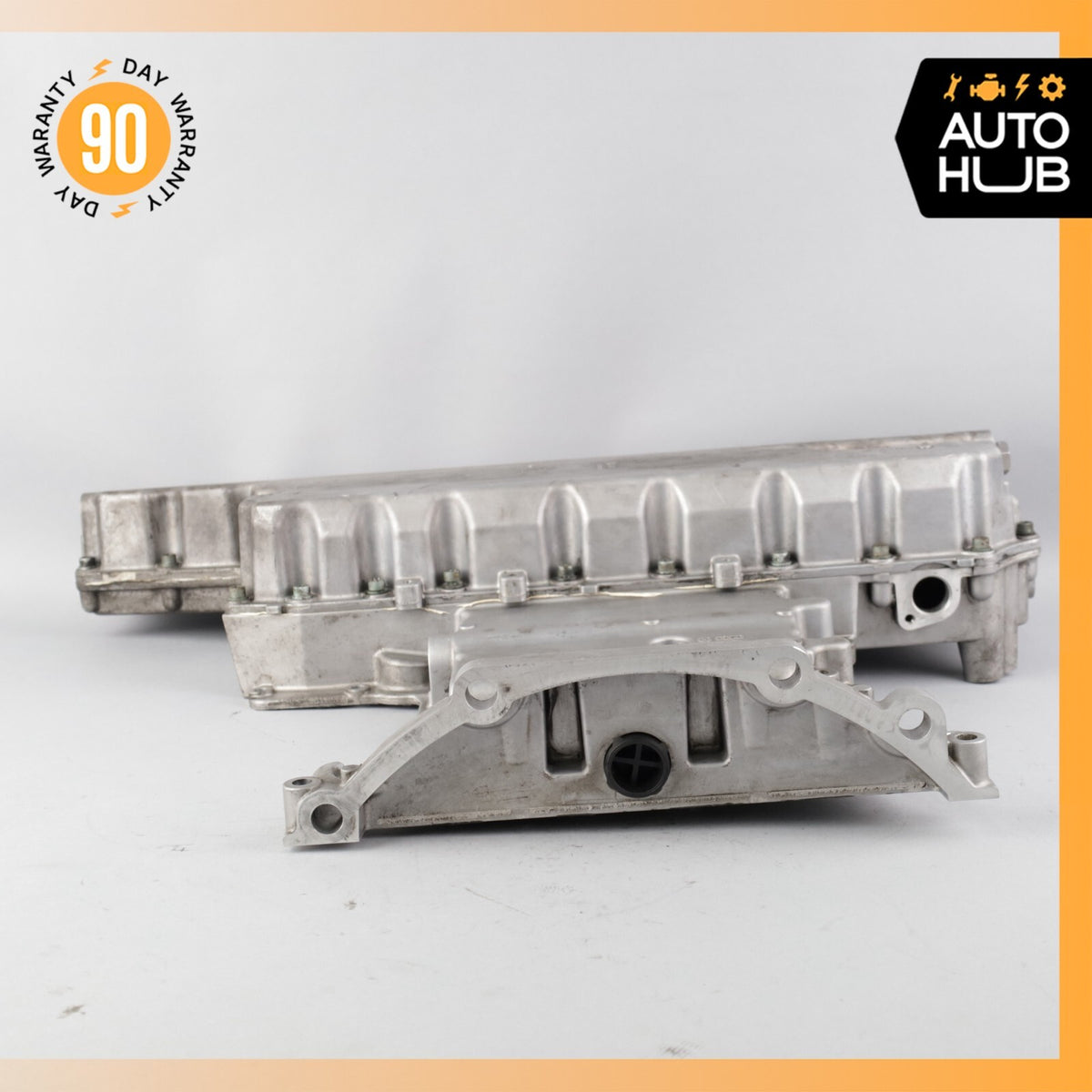 03-18 Bentley Continental GTC 6.0L Engine Lower & Upper Oil Pan OEM 52k - photo 11