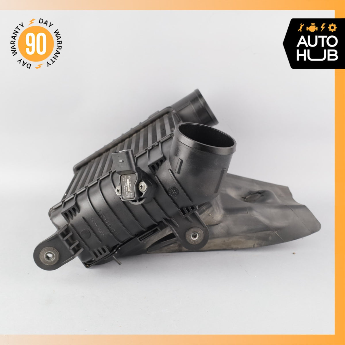 Bentley Continental GT 6.0L Right Turbo Intercooler Radiator w/ Air Duct OEM - photo 7
