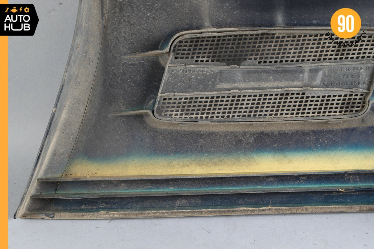 96-02 Mercedes R129 SL500 SL600 Front Left Side Fender Molding Blue OEM - photo 9
