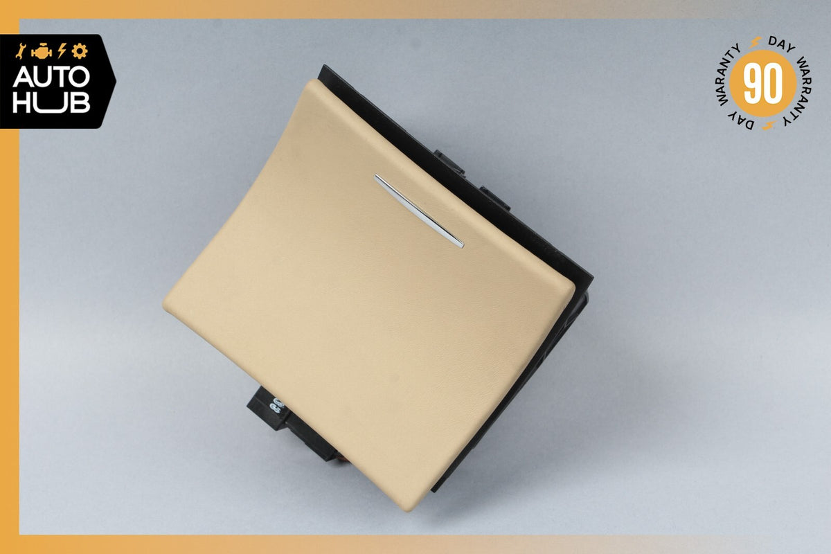 07-09 Mercedes W221 S600 S63 Rear Ashtray Lighter Compartment Exclusive Beige - photo 1