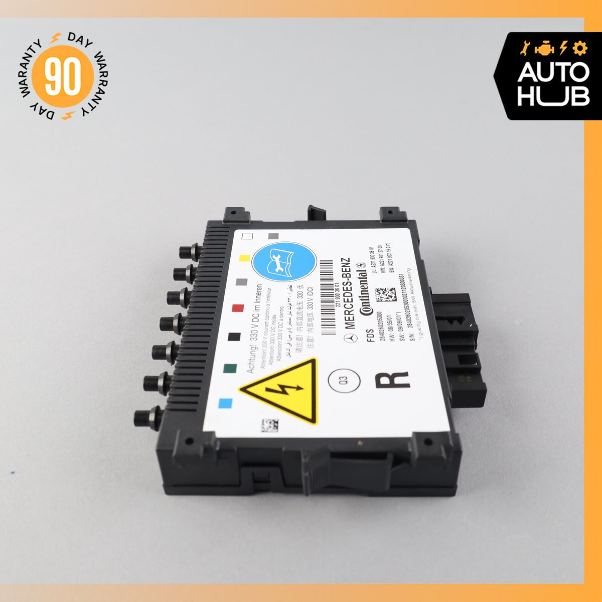 10-13 Mercedes W221 S63 S550 Front Right Seat Dynamic Lumbar Control Module OEM - photo 4
