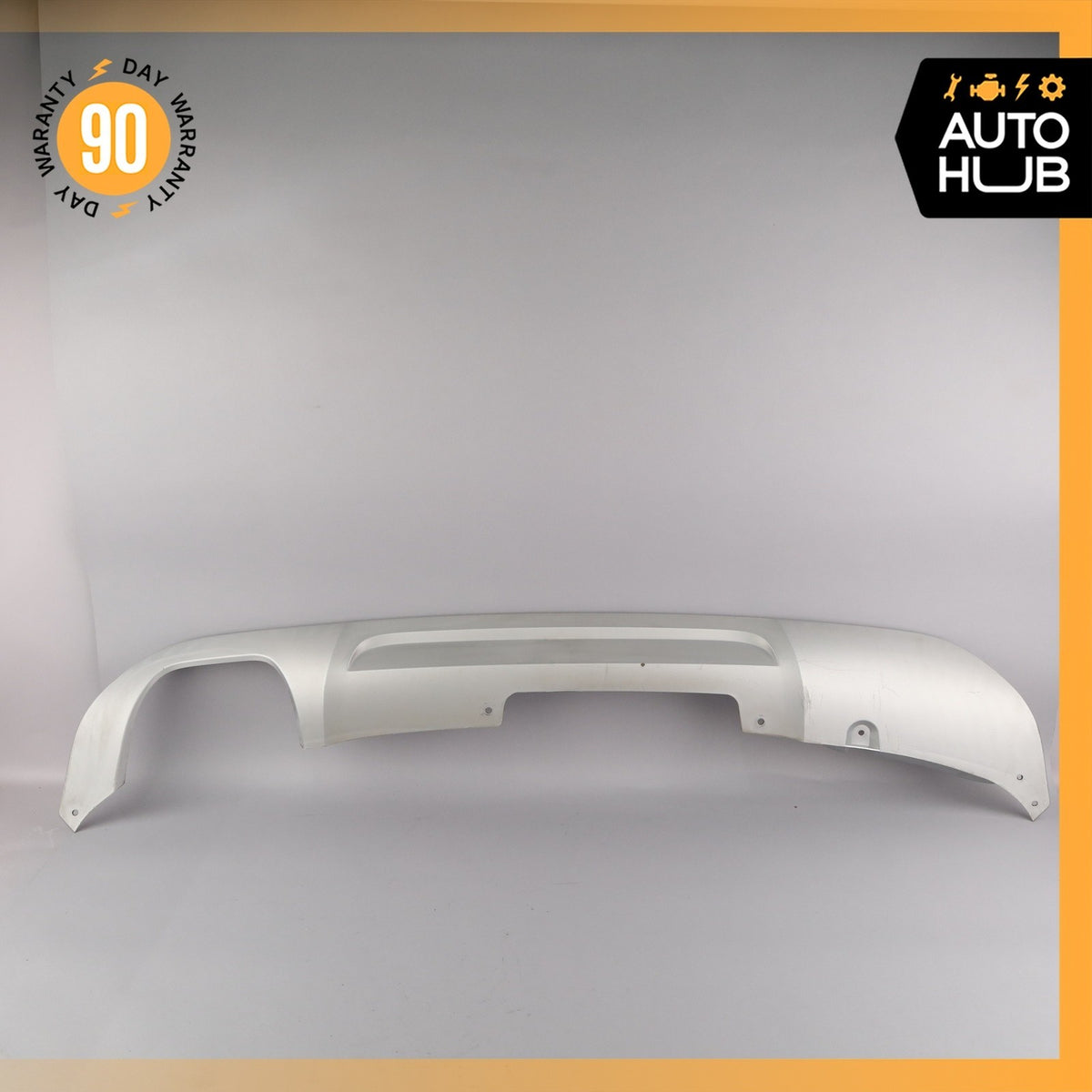 13-15 BMW E84 X1 Rear Bumper Skid Plate Diffuser Cover Panel OEM - photo 2