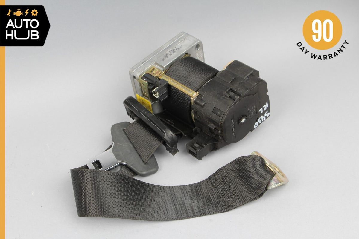 03-06 Mercedes W220 S430 S500 Rear Left Driver Seat Belt Retractor Buckle OEM - photo 1