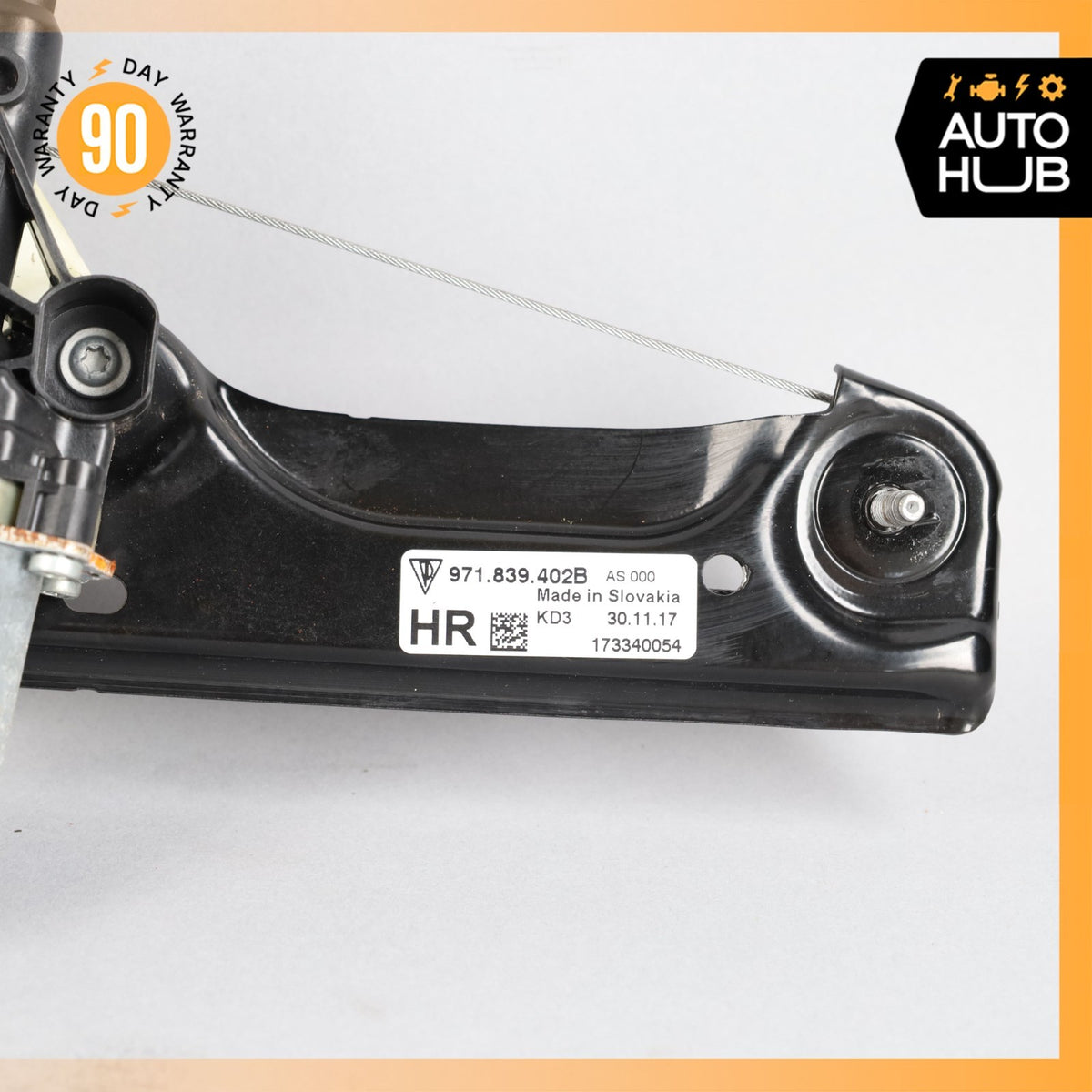 17-23 Porsche Panamera 971 Rear Right Window Regulator Motor 971839402B OEM 87k - photo 7