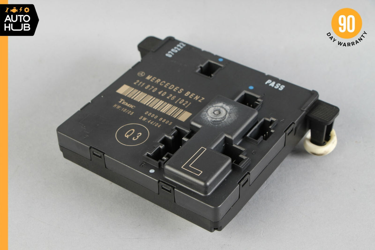 07-09 Mercedes W211 E350 E320 E550 Rear Left Door Control Module 2118704026 OEM - photo 1