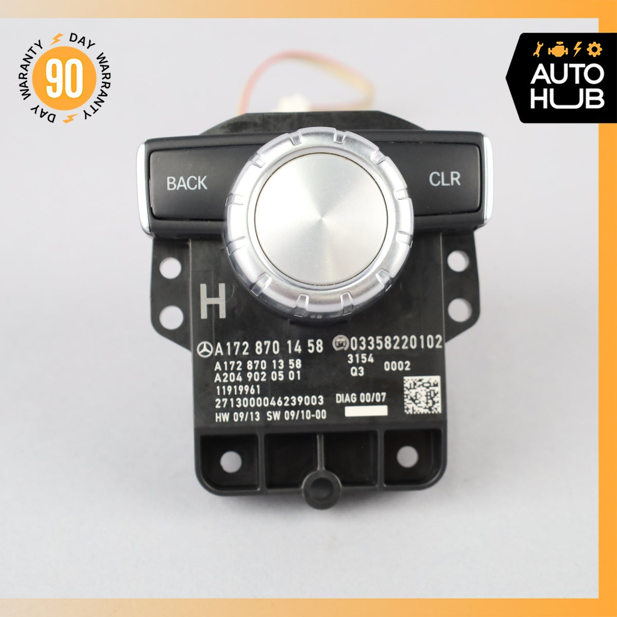 Mercedes R172 SLK250 Console Head Unit Controller Knob Multi Switch OEM 71k - photo 4